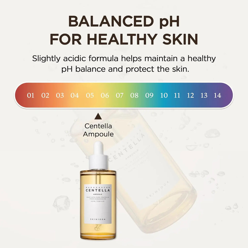 SKIN1004 Madagascar Centella Ampoule, Korean Face Serum  for Hydrating & Moisturizing Care