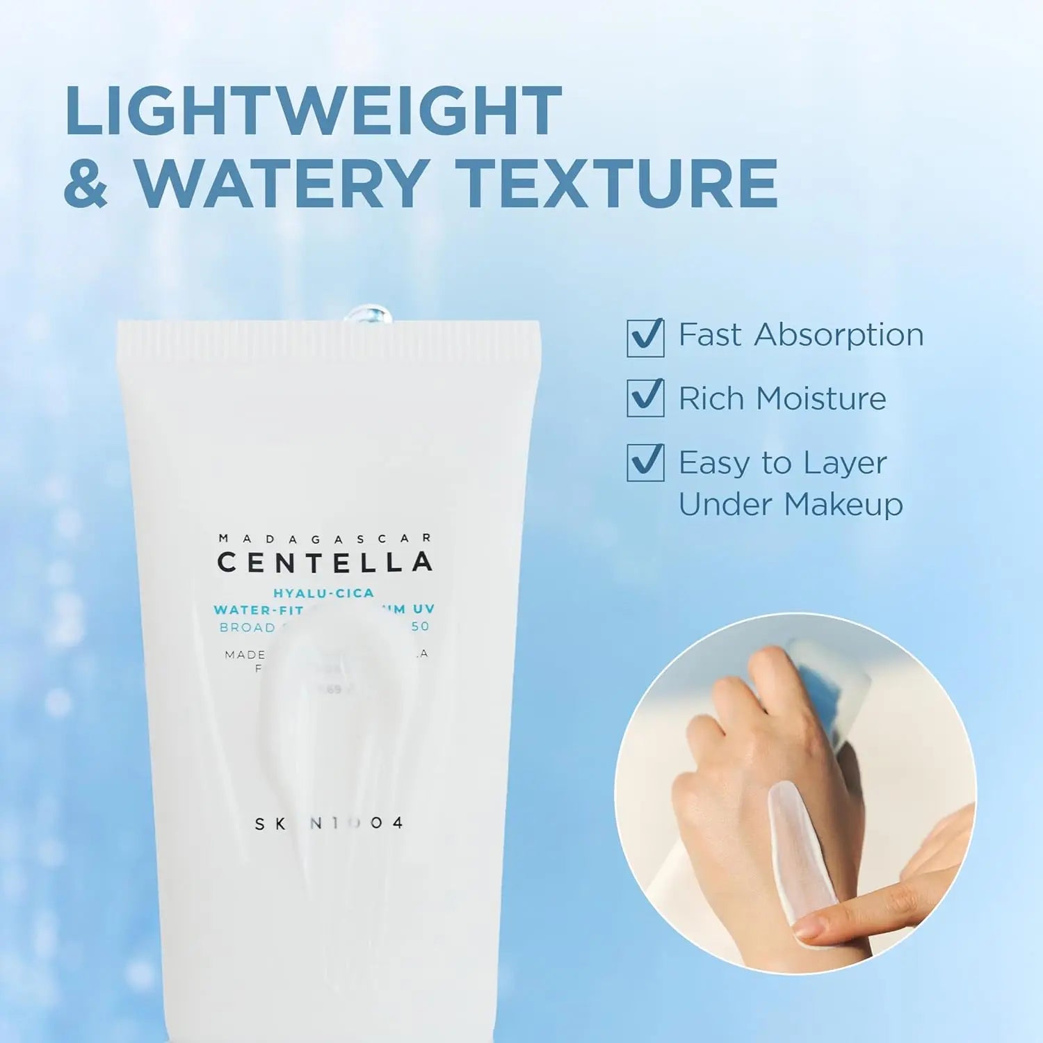 SKIN1004 Madagascar Centella Hyalu-Cica Water-Fit Serum UV 50ml OTC
