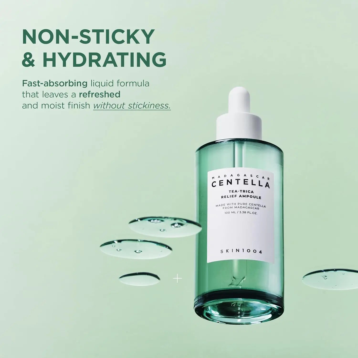 SKIN1004 Tea-Trica Relief Ampoule, Face Serum with  Facial Serum for Soothing & Hydrating