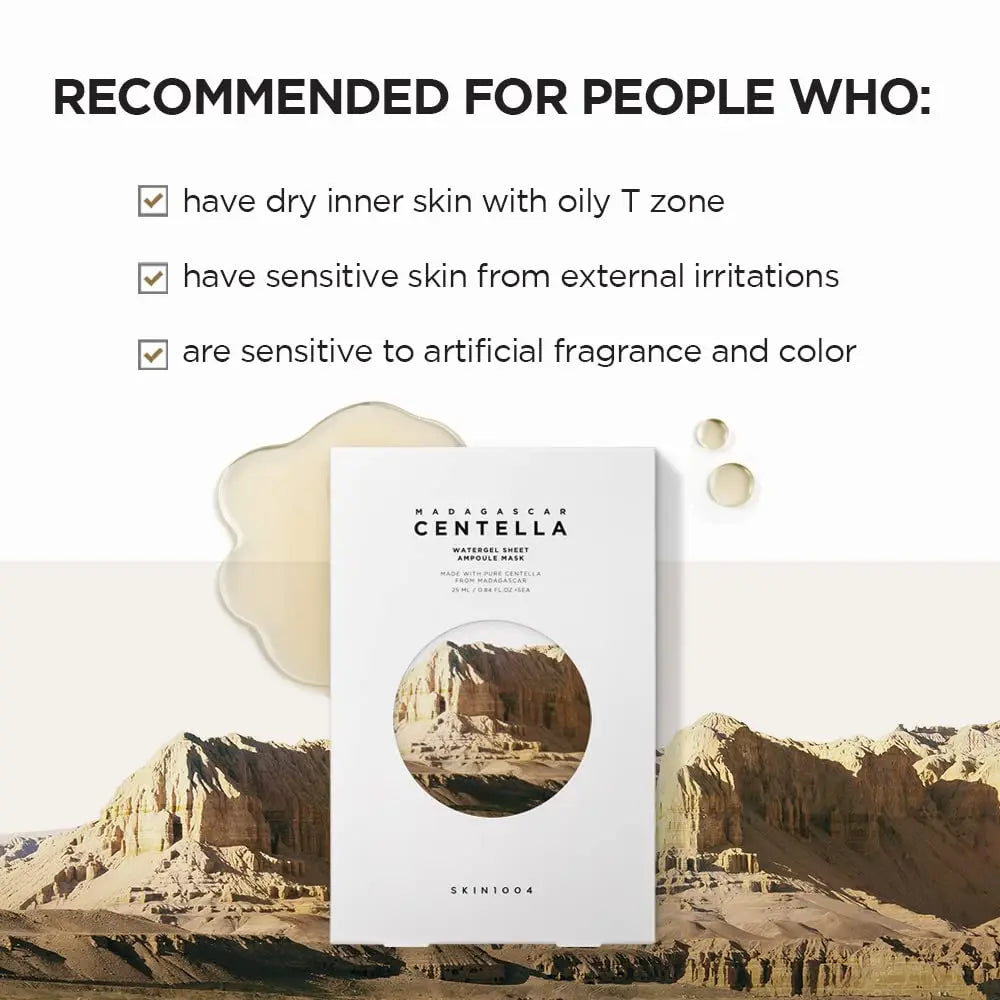 SKIN1004 , 5ea, Korean Face Mask with Hydrating Face Mask